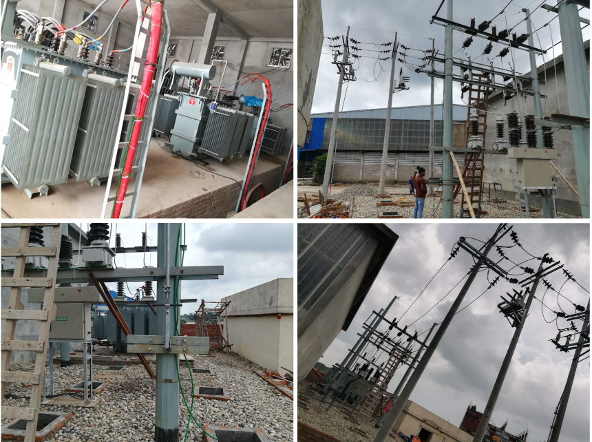 Substation, Mesh Earthing & Cable Pulling